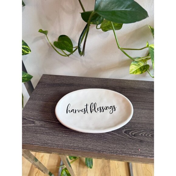 A Perfect table harvest blessings dish - Picture 1 of 7